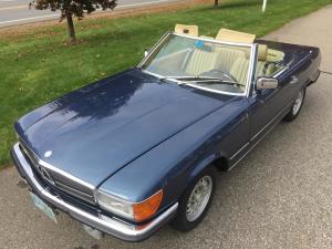 Mercedes-Benz 280 SL 1983 года  (EU)